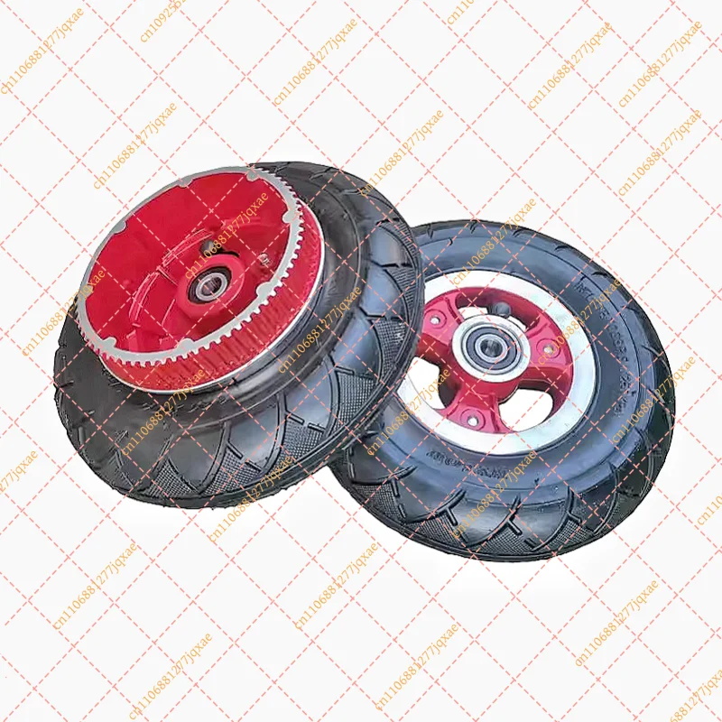 Puncture-Proof Solid Tires for Electric Scooter, 8-Inch 200x50 Inner & Outer Wheel