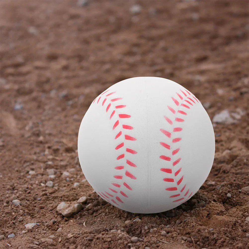 

5Pcs Training Baseballs for Kids Soft Impact Resistant PU Balls Indoor Outdoor Use Enhances Hand Eye Coordination Practice