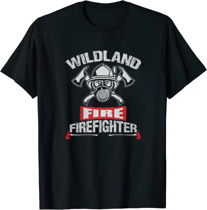 

Wildland fighter-(спереди) Классическая футболка с рисунком летняя одежда