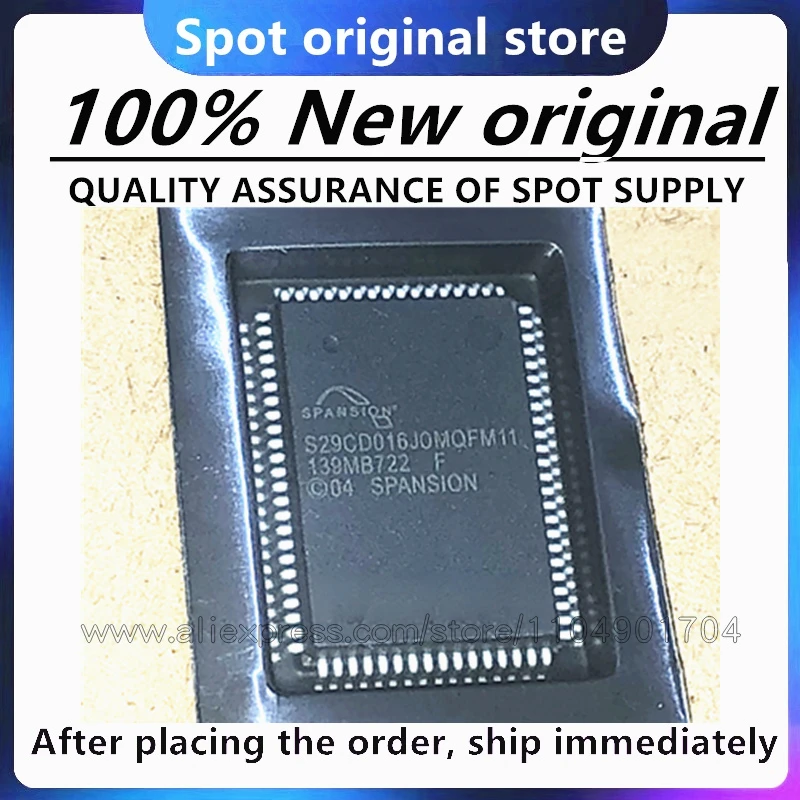 1PCS/LOT S29CD016J0MQFM11 S29CD016JOMQFM11 100% New Original in Stock