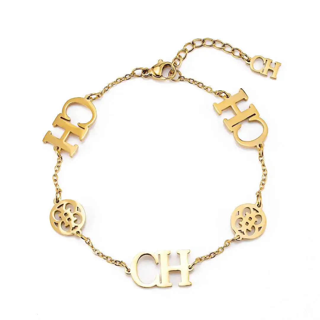 

Набор регулируемых браслетов CHHC 2026 в подарочной коробке: Изящные повседневные украшения, минималистичные и многослойные, для женщин