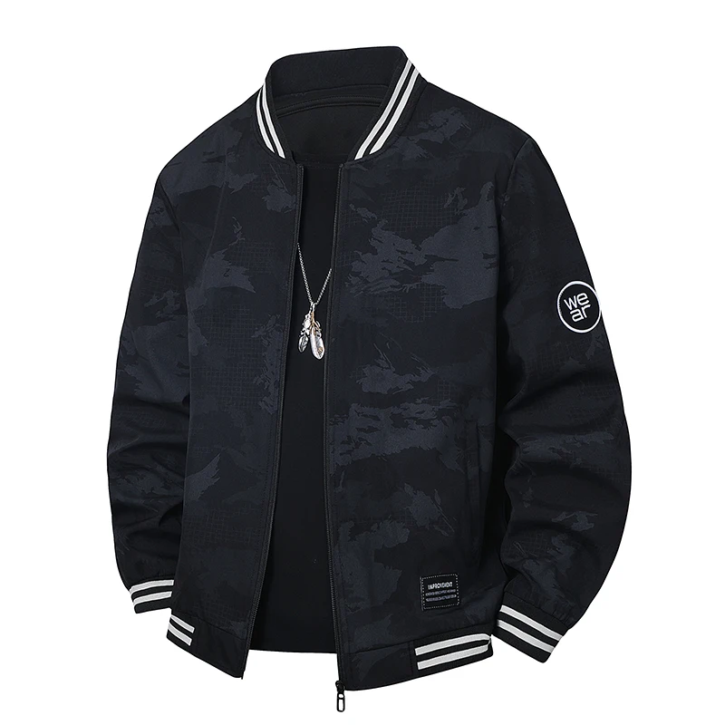 2025 신상 봄버 재킷 남성 캐주얼 슬림핏 야구 남성 재킷 신상 가을 패션 고품질 남성 재킷