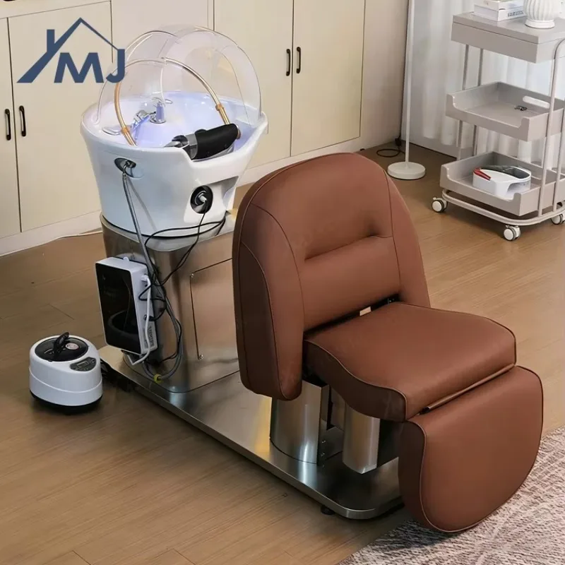Lay Down Thai Massage Table Hair Salon Wash Head Spa Bed Shampoo Chair