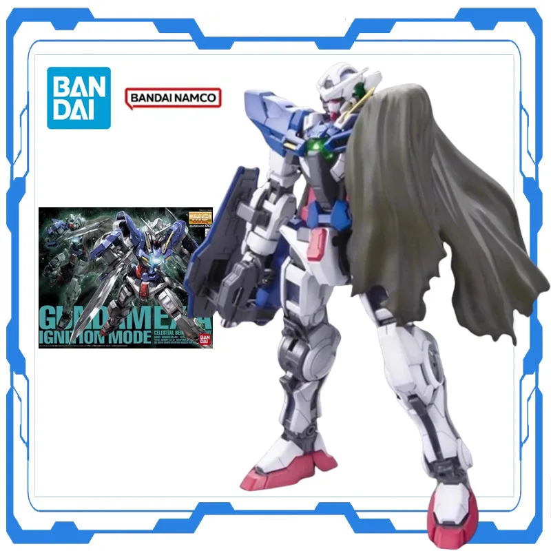 

Bandai Assembly Model Genuine Gundam MG 1/100 Gundam EXIA IGNITION MODE Kits Action Figure Toys Gift for Kid Desktop Decoration