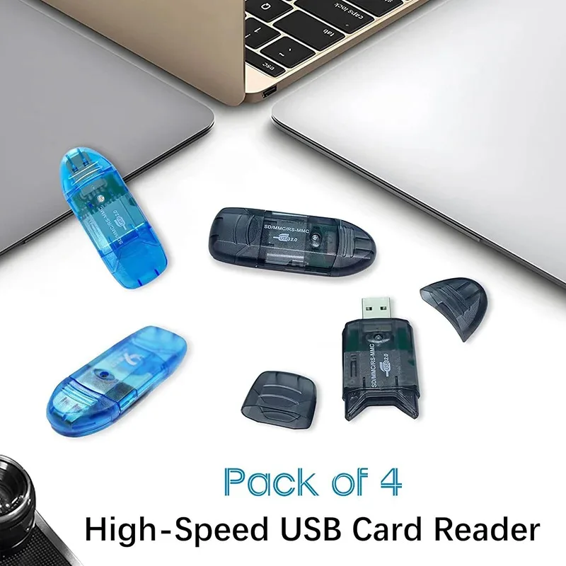 USB 2.0 Kartenleser SD SDHC MMC Speicherkarte Extend Adapter für PC Laptop Computer Kamera Ansicht Daten Micro SD Kartenschreiber Dongle