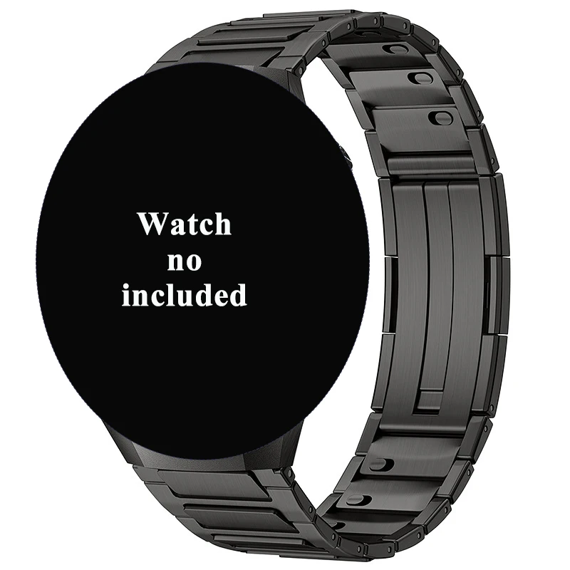 حزام سهل الفك لساعة Huawei Watch Ultimate رفيع للغاية وخفيف الوزن من الفولاذ المقاوم للصدأ لـ GT5 4 3 2 46 مم #3