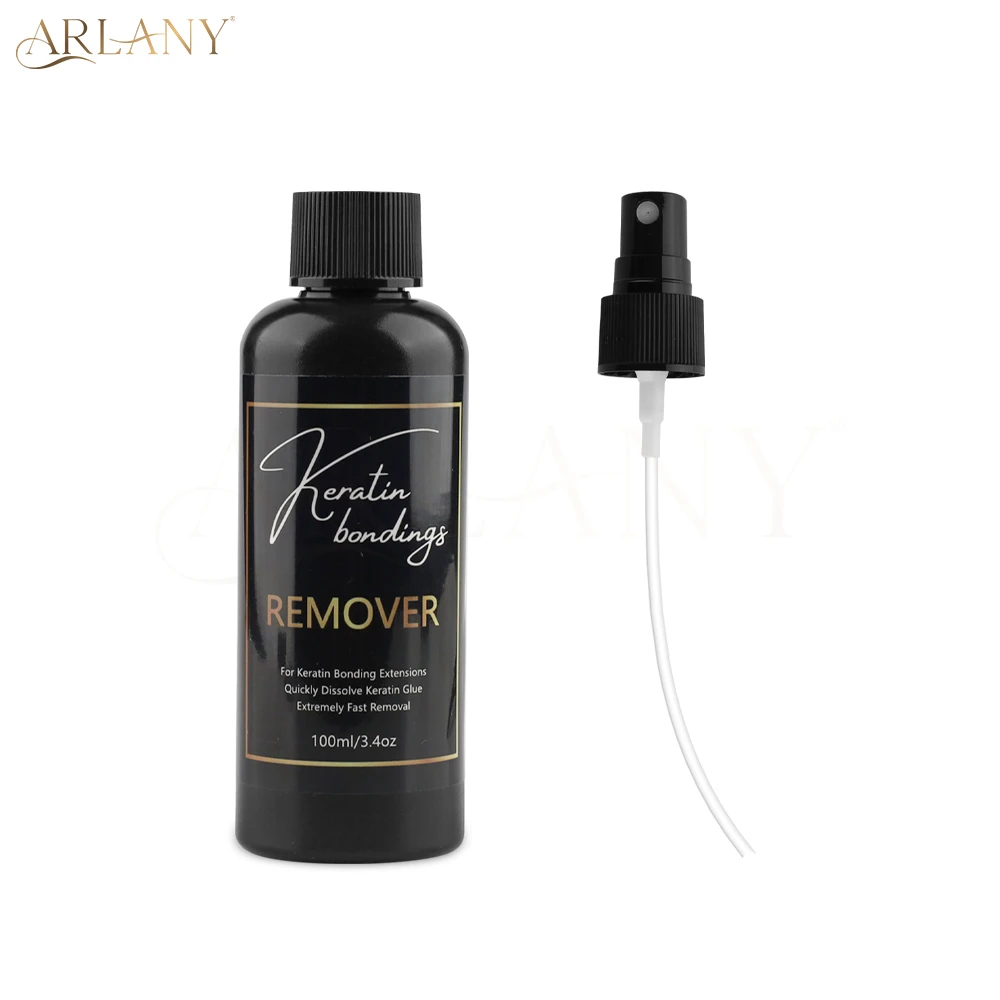 

ARLANY 30ml Hair Extensions Remover Keratin Bonding Glue Remover Fast Remover for Bonded Hair Extensions Hot Melt Glue Remover