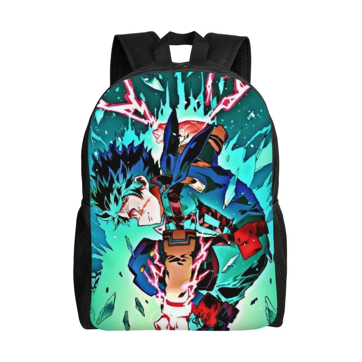 

Custom My Hero Academias Laptop Backpack Women Men Casual Bookbag for College School Students Bags