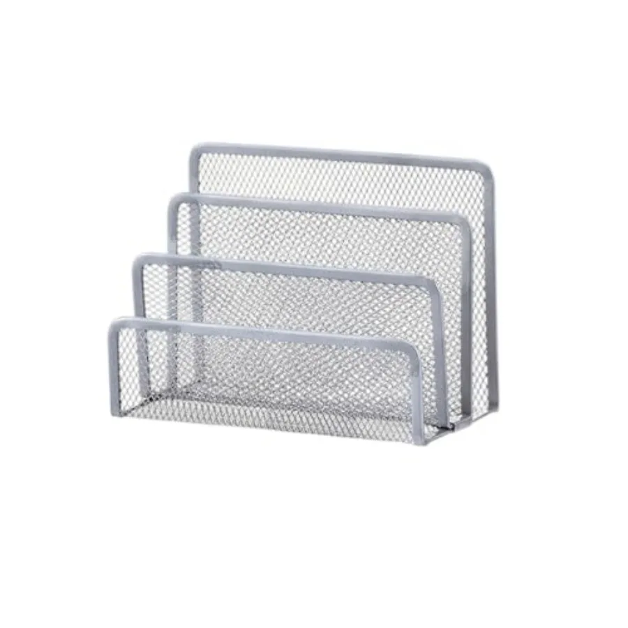 

Desktop Mail Organizer Rack, Multi-Slot Letter Holder, Standing Paper File Sorter for Bills, Magazines, Documents, Mail Storage