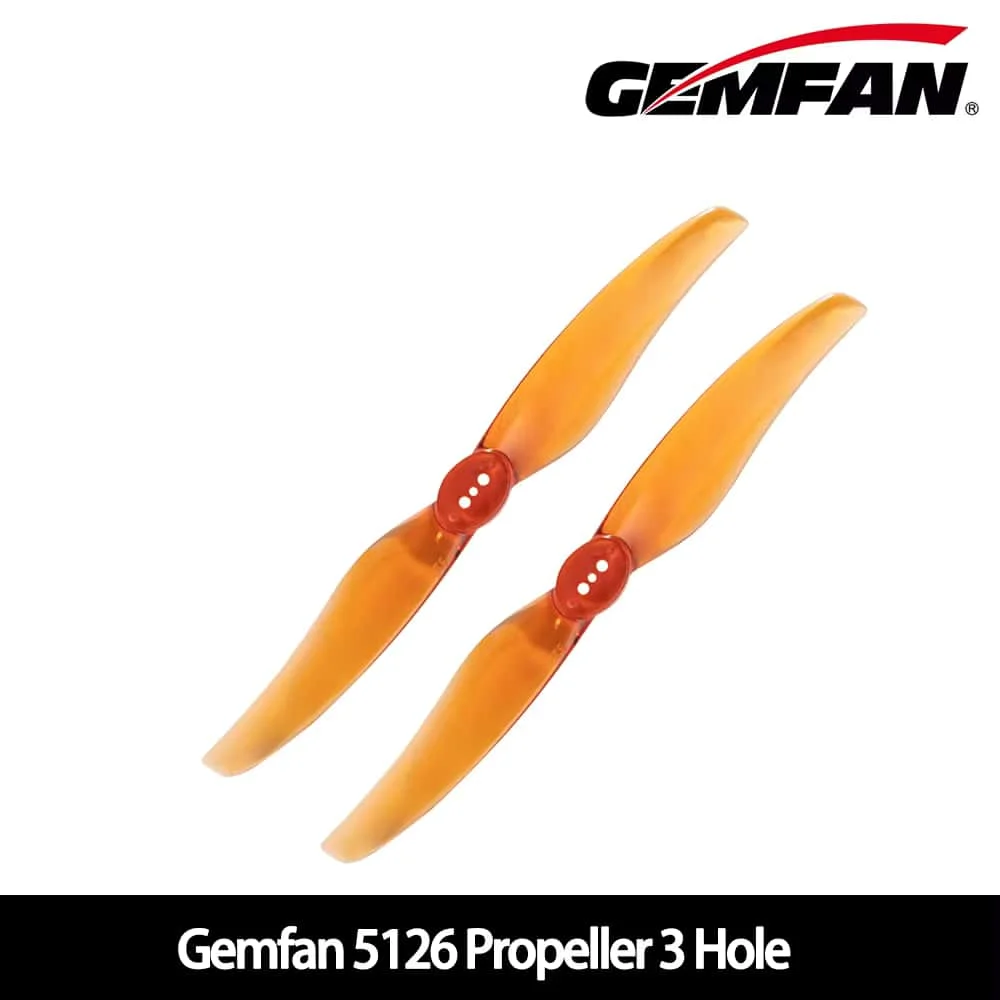 NEW 6-16Pairs /12-32pcs Gemfan 5126Propeller 5 inch 2 Blade CW CCW Props High Efficiency RC Helicopter FPV Accessory Spare Parts view 5