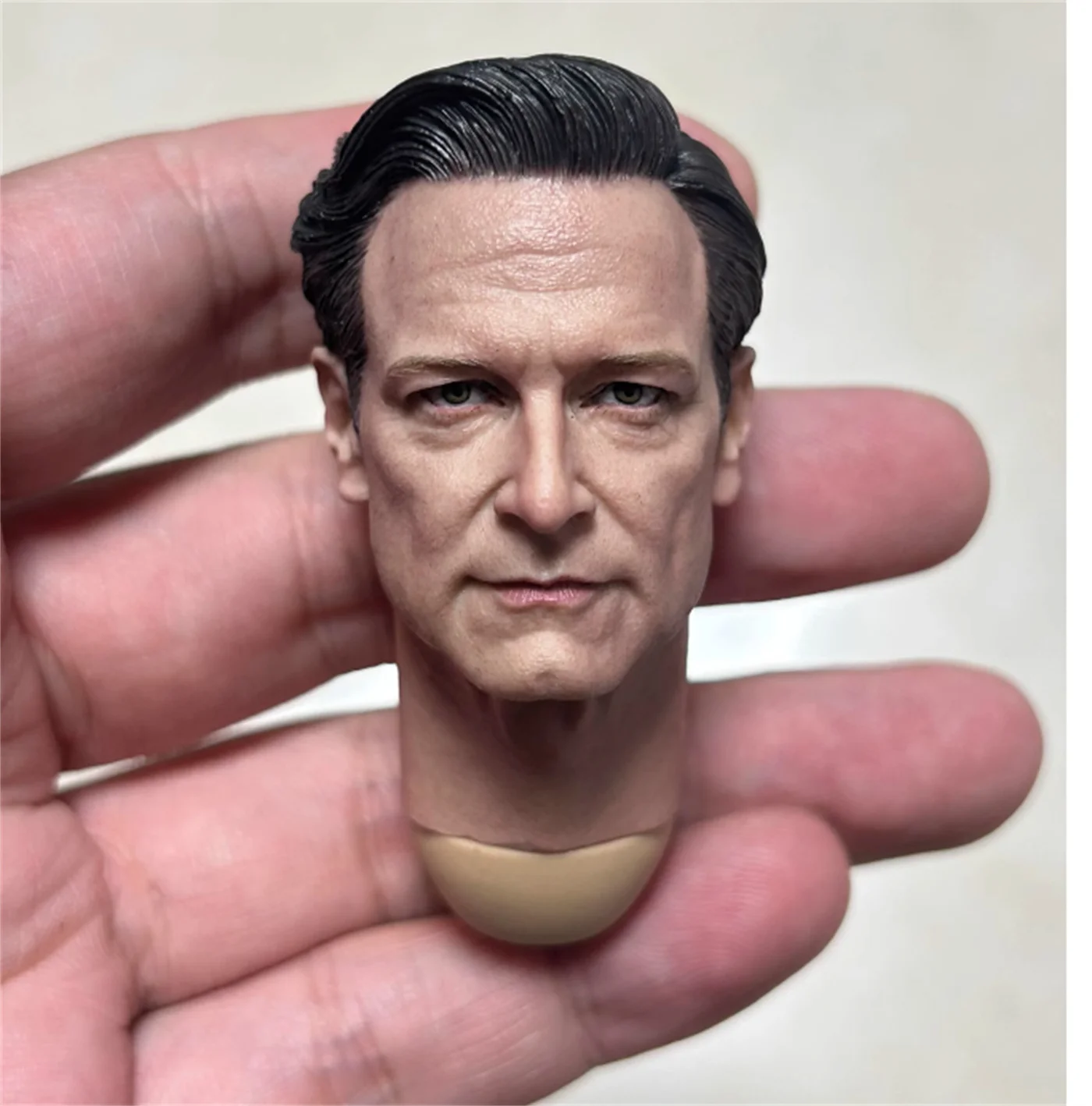 Colin Firth Male Head Carving 1/6  Agent  Actor  Sculpt   painted / unpainted Toys Model for 12'' Action Figure Body