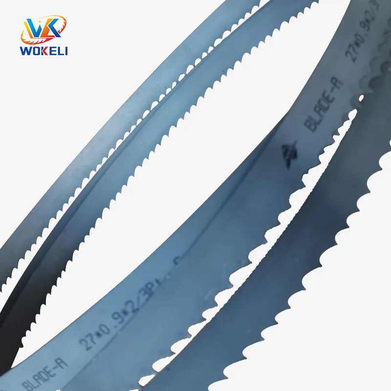 5PC 4950x34x1.1 M42 Bimetal Band Saw Blades M51 Bi-metal Bandsaw Blades Wood Sawmill Blades For Steel Pipe Cutting Hardwood Cut