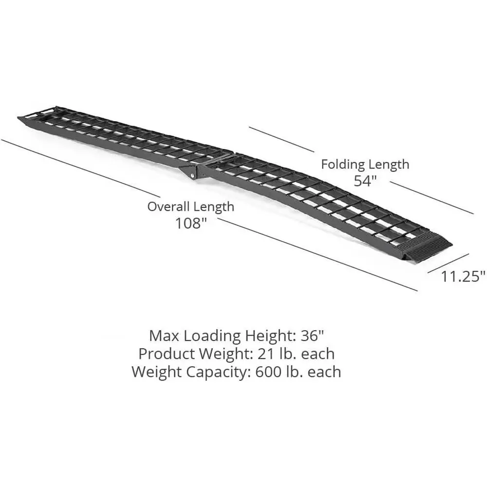 1200 lbs Capacity 9-Foot ATV Trailer