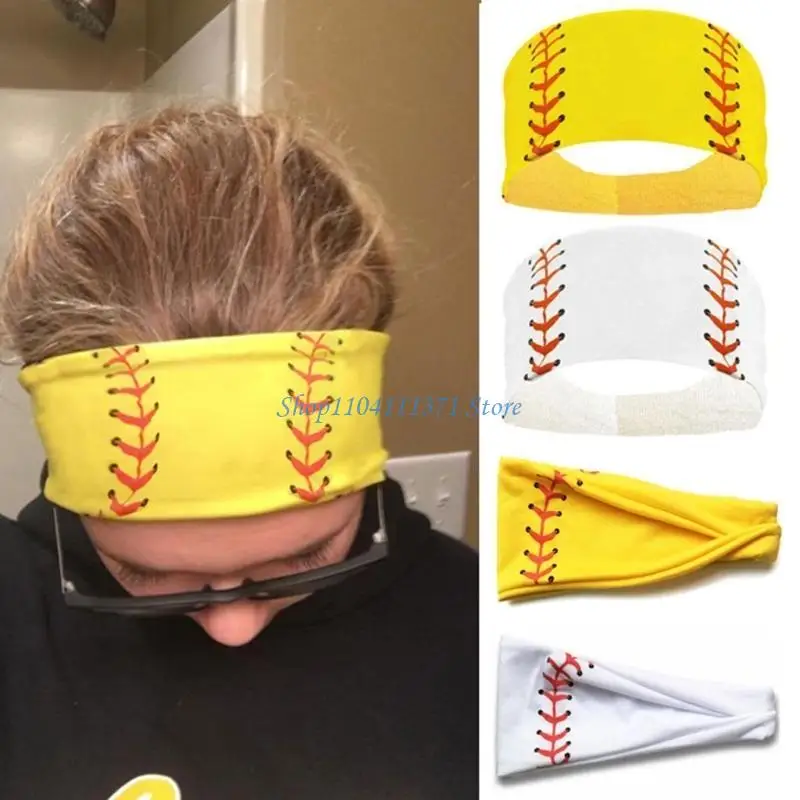P9FC Personalized-Softball Stretch Headband Sweat Bands Headbands Baseball Headband