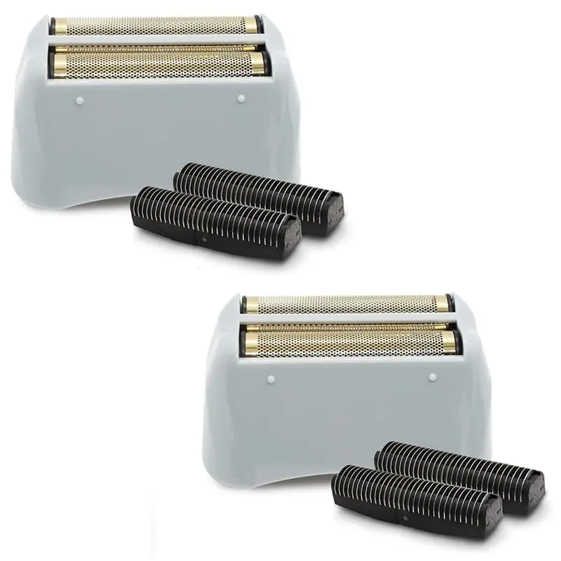 Replacement Foil Shaver 2 Pack For Andis Model TS-1, TS-2 17150/17155/17200- Blade For Smooth Slick Shaves