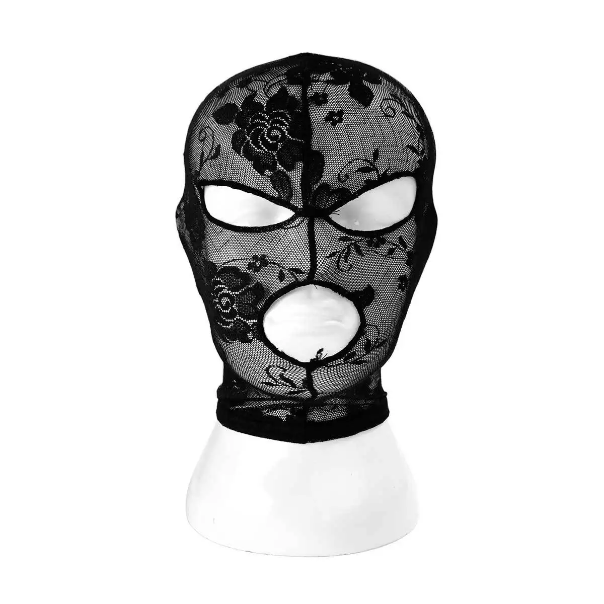 

Halloween Veil Mask Adult Lace Pattern Mask Sm Head Mask Elegant For Costume Adults Party