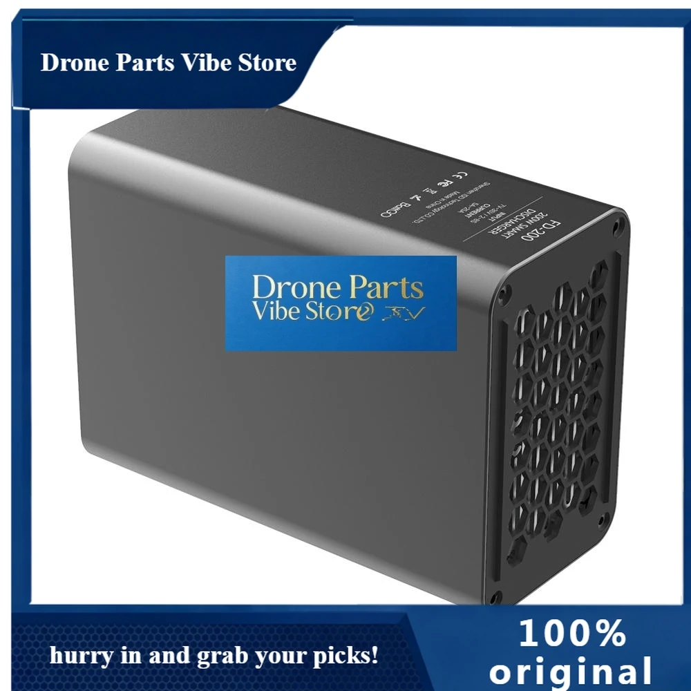

Drone PartsISDT FD-200 200W 25A Support 2-8S Lipo Battery Wireless APP Control Discharger For RC Drone Car Boat Spare Parts