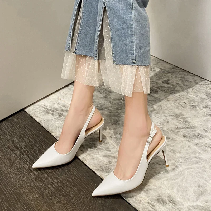 New Women Pumps Female Summer Sandals Ladies Casual Shoes High Heels Party Shoes Non-Slip Fashion zapatos de mujer sandalias