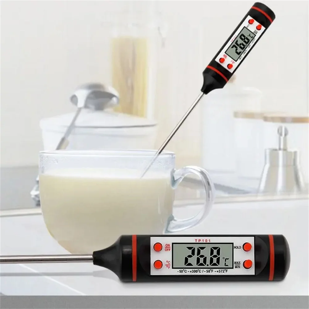 Kitchen Meat Thermometer Temperature Meter Gauge Tool Digital Kitchen Food Probe Electronic Bbq Cooking Tools Household