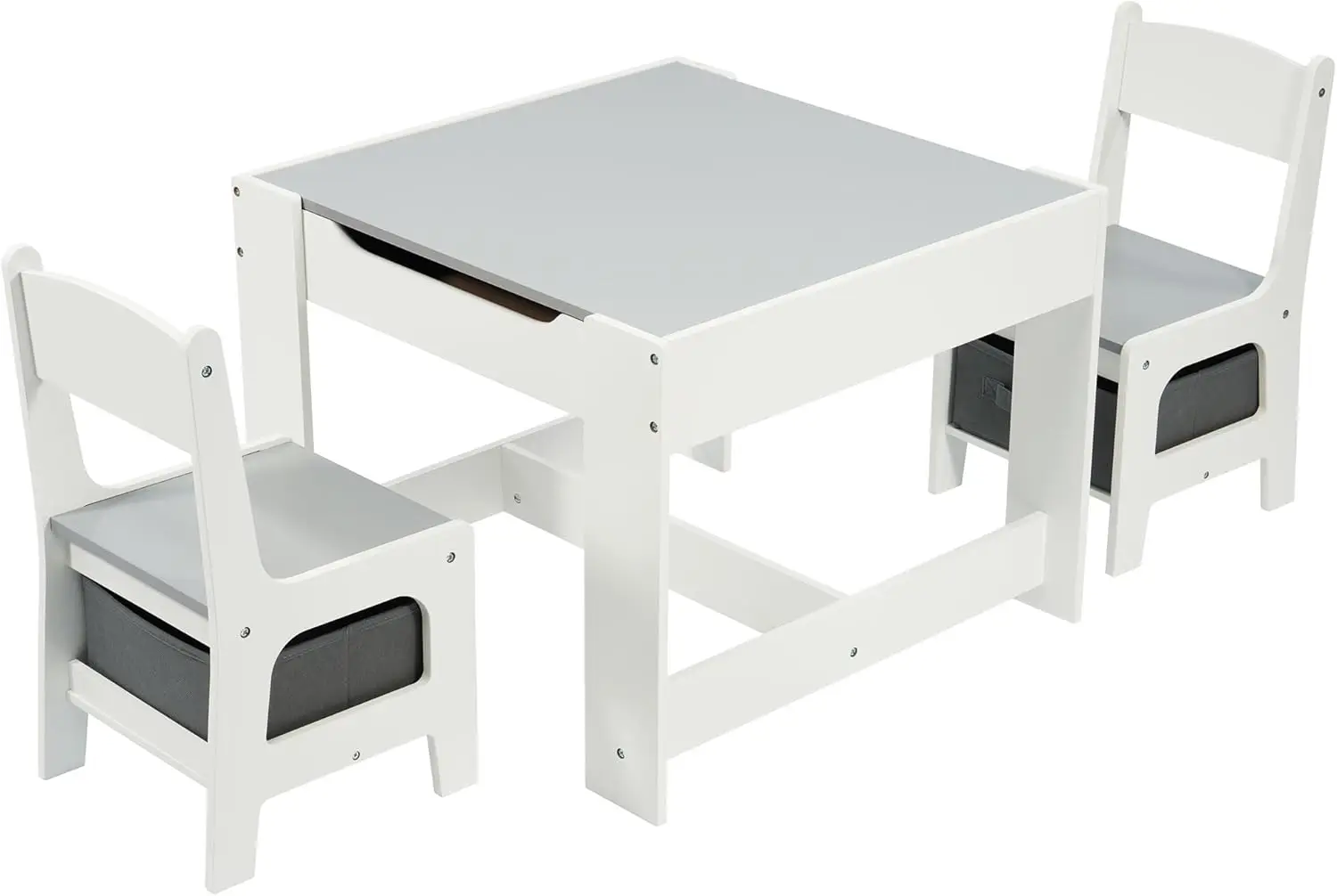 

Набор детского стола и стульев, деревянный стол для хранения занятий 3 в 1, съемная столешница для малышей 2 в 1 для малышей, детский рисунок