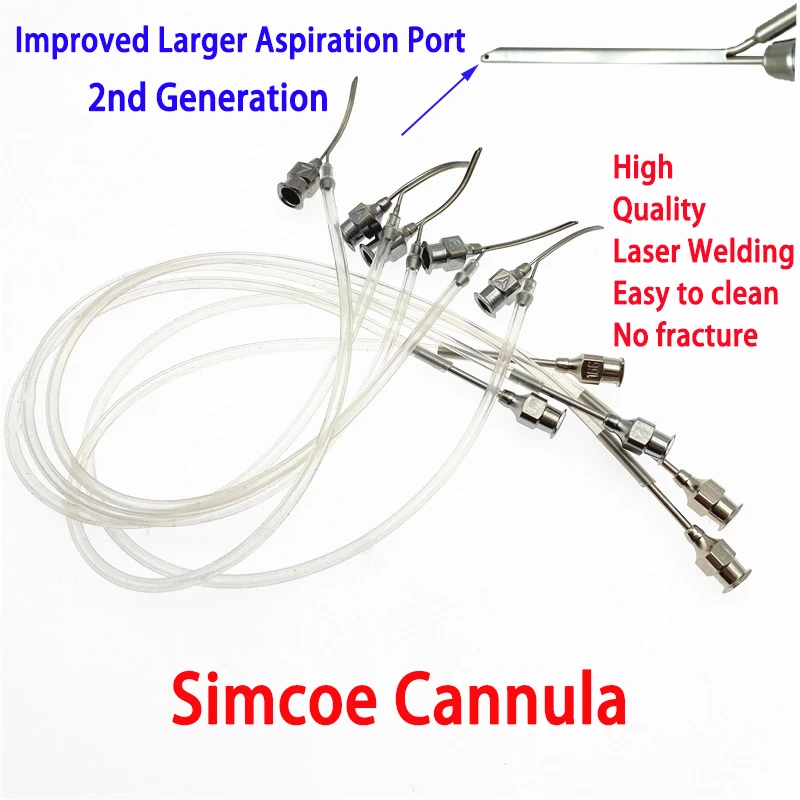 Simcoe Cannula Coaxial I/A  Simcoe Cannulas irrigation and aspiration cannula