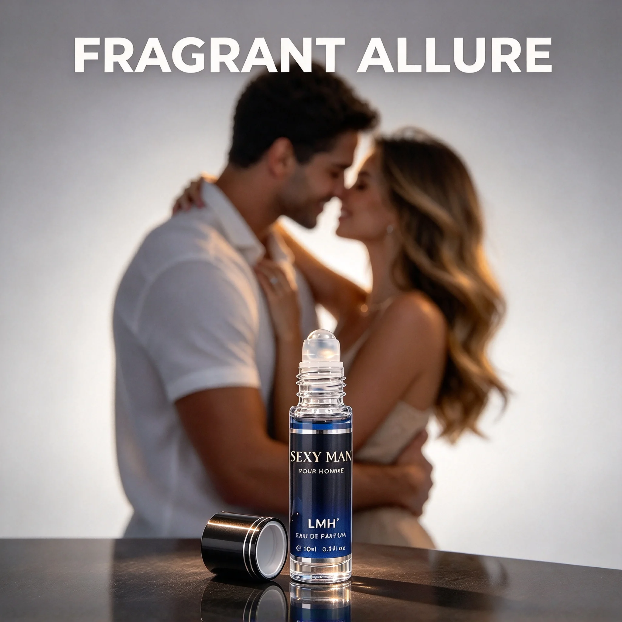 Affordable Luxury Exciting Men's Roll-On Perfume, Mini Travel Fragrance Oil, 2026 Popular Style, Mysterious Woody Notes, Compact Portable Perfume Rollerball, Perfect Gift for Halloween and Summer Carnivals