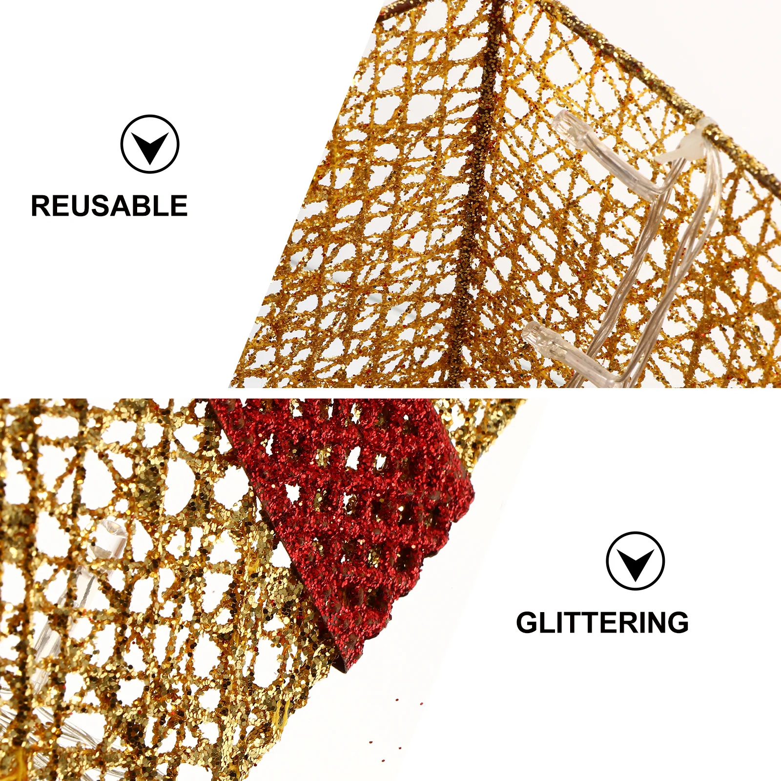 

3Pcs Christmas Lighted Gift Boxes Decorative Party Supplies Festive Gift Box Adornments for Table Office Bars Restaurants