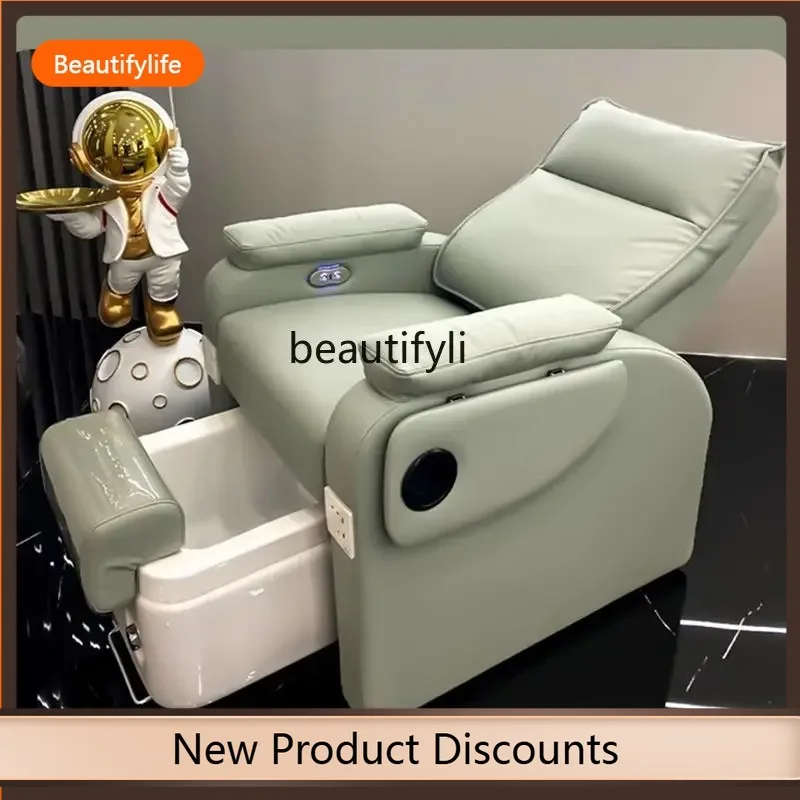 

F109 Electric reclining, foot bath beauty salon, luxury multi-functional smart massage chair, sofa, recliner
