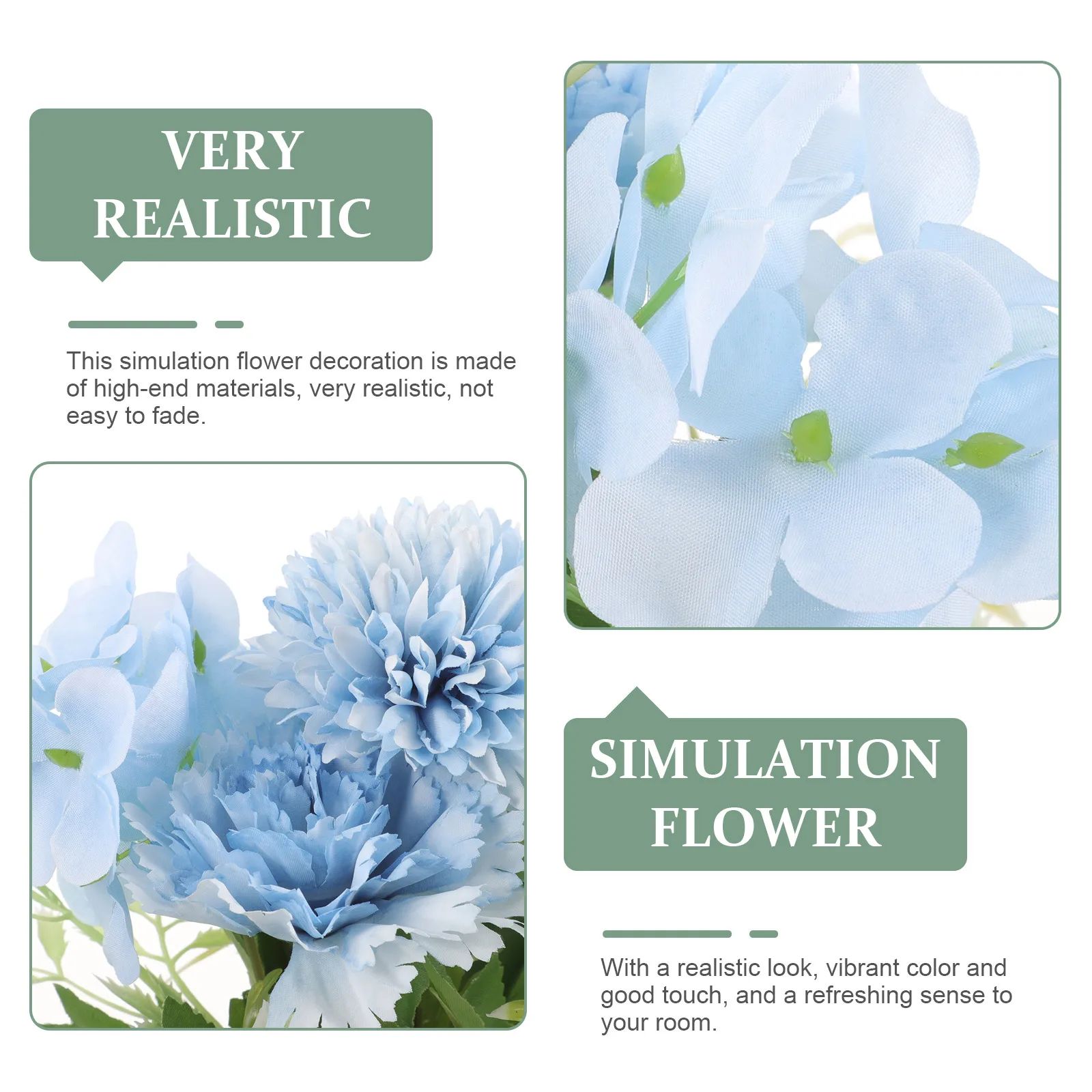 

Artificial Bouquet Decor Lifelike Silk Rose Arrangements Faux Flowers Wedding Bridesmaid Party Photo Props Scene Layout