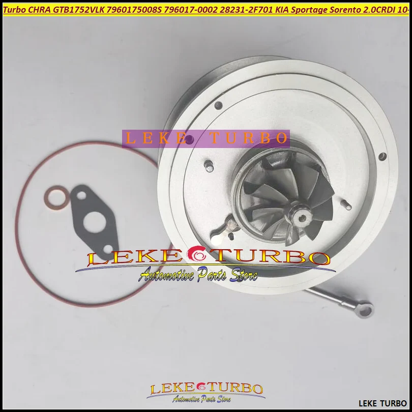 

Turbo Cartridge CHRA Core GTB1752VLK 796017 796017-5008S 796017-0002 For Hyundai Santa Fe III ix35 Tucson 2.0 CRDi 28231-2F701