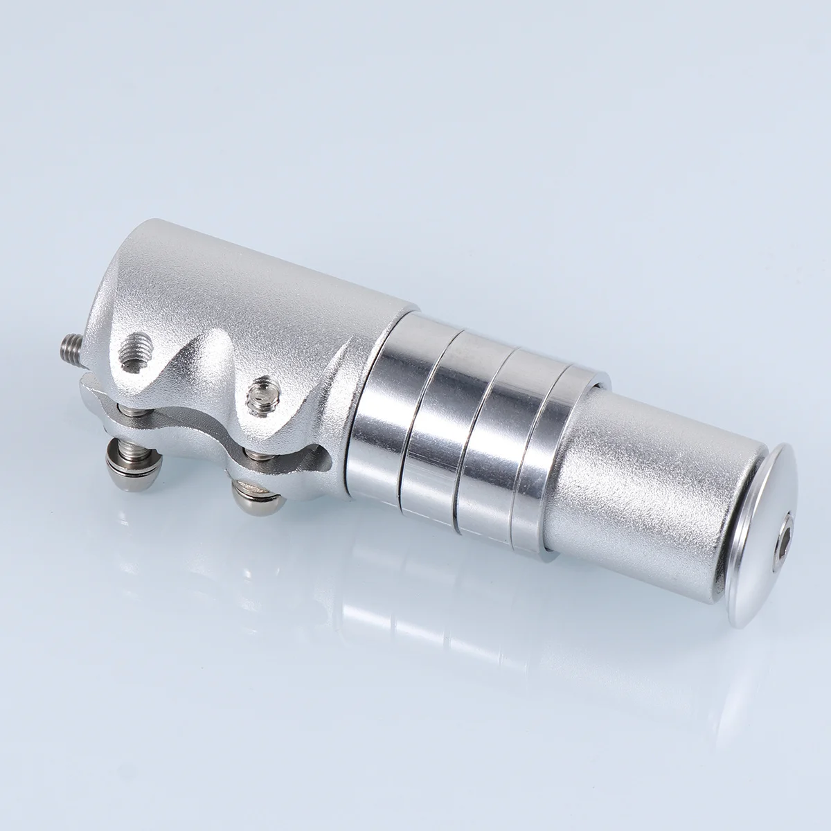 

Mountain Bike Heightening Device 12Cm Aluminum Alloy Adjustable Handlebar Extender Front Fork Head Tube Light Strong