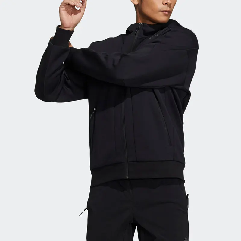 

Мужская спортивная куртка Adidas Authentic Current Season с капюшоном, комфортная повседневная модель H39237