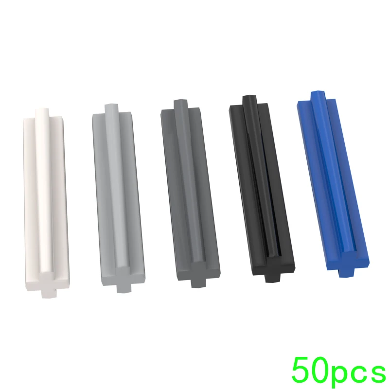 50PCS High-Tech Assemble Particle 4519 1x3 Cross Shaft 23.5 Building Blocks Kit Replaceable Part Toys For Children Gifts