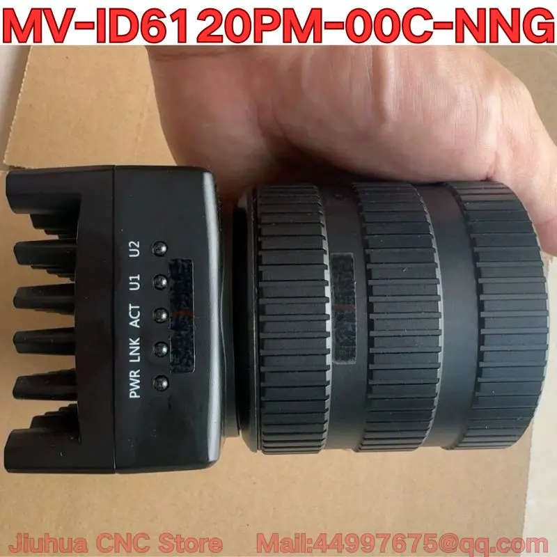 Second-hand MV-ID6120PM-00C-NNG industrial barcode reader, functional test normal, lens not included