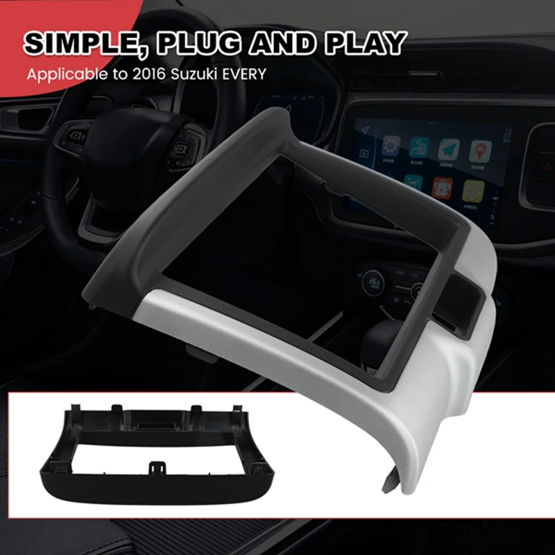 2Din Facia For Suzuki Every Wagon Nissan NV100 2015+ Radio DVD Stereo CD Panel Dash Kit Trim Fascia Face Plate Frame