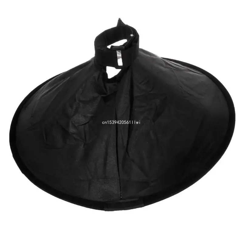 Universal 42cm redondo estúdio softbox difusor refletor cinta dropship