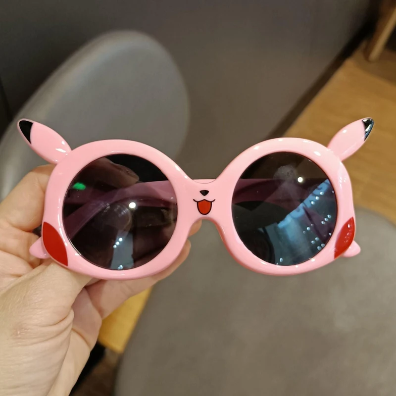 New Children Cute Cartoon Personality SunglassesStreet Shooting UV400 Boys Outdoor Sun Protection Glasses Kid Classic Eyewear