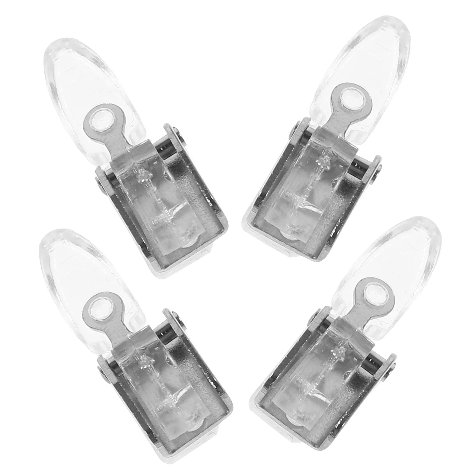 Pied à fermeture éclair remplaçable pour Machines à coudre, 4 pièces, pied-de-biche en plastique et acier inoxydable, accessoires de couture portables