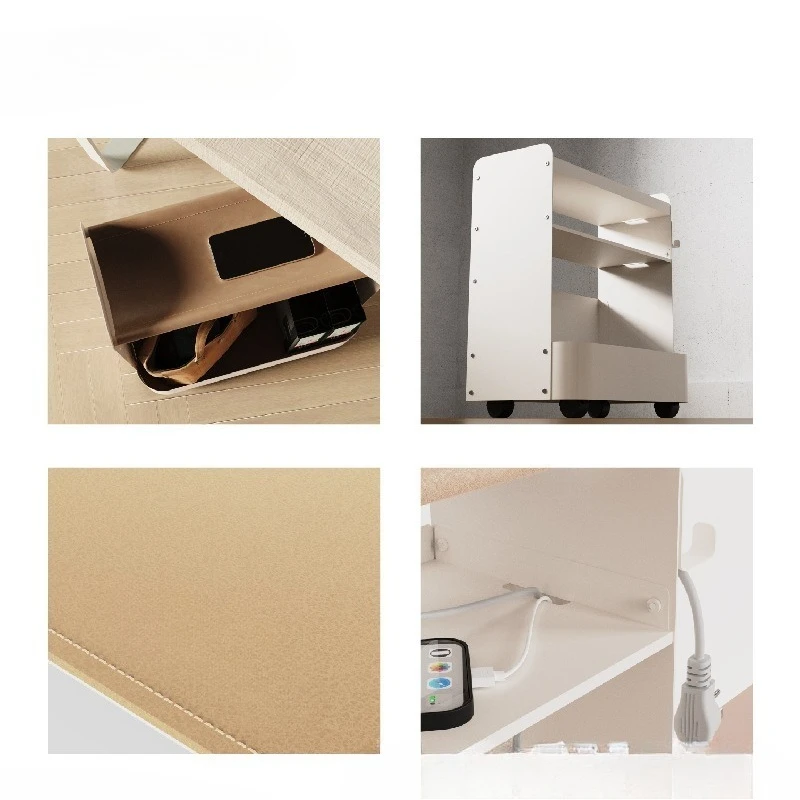 Yunwu Life Rolling Storage Cart, Wheeled Organizer for Office Desk, Bags, Fitness Equipment and Books