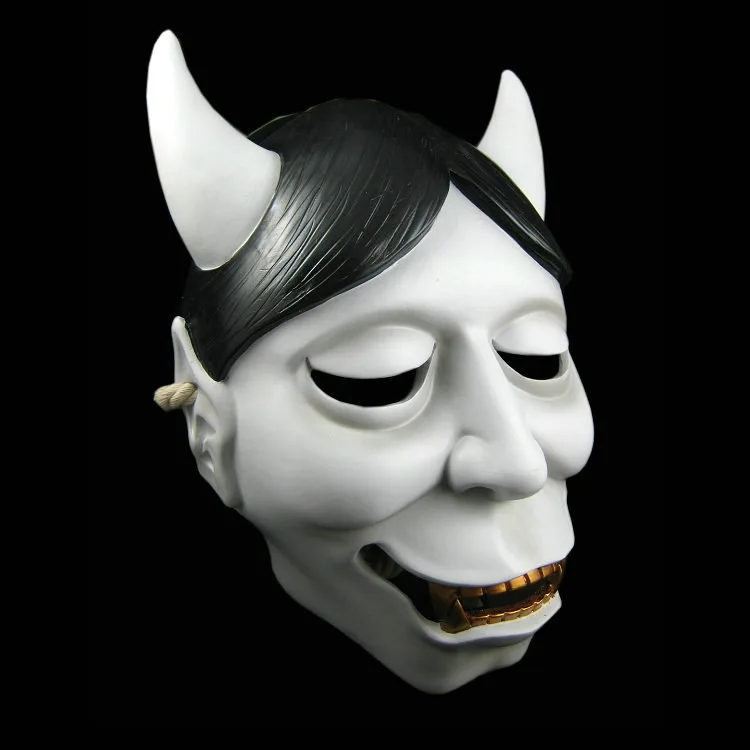 High Quality Inu x Boku SS Shirakiin Ririchiyo Atavistic Mask Mikofuku Anime Halloween Cosplay Prop Resin Mask