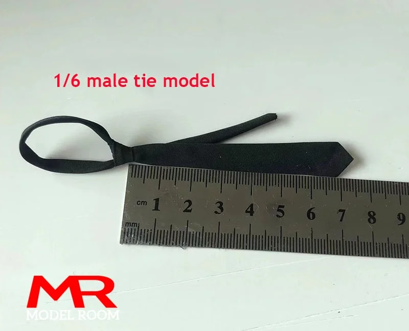 1/6 Bilancia Maschio Femmina Nero Cravatta Clip Vestiti Accessori Modello Misura 12 ''Soldato Action Figure Corpo Bambole