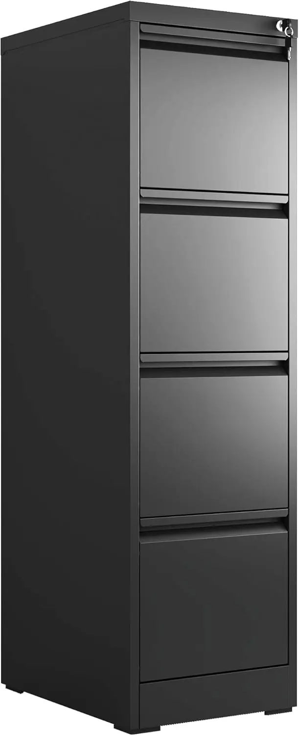 Metal File Cabinet with Drawer Heavy Duty Locking File Cabinets Home Office Steel Filing Cabinet Vertical File Cabinets