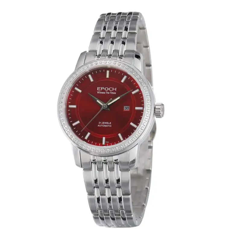 EPOCH Women Luxury Watch Ladies Watches Luminous Quartz Wristwatch 50M Waterproof Sapphire Mirror