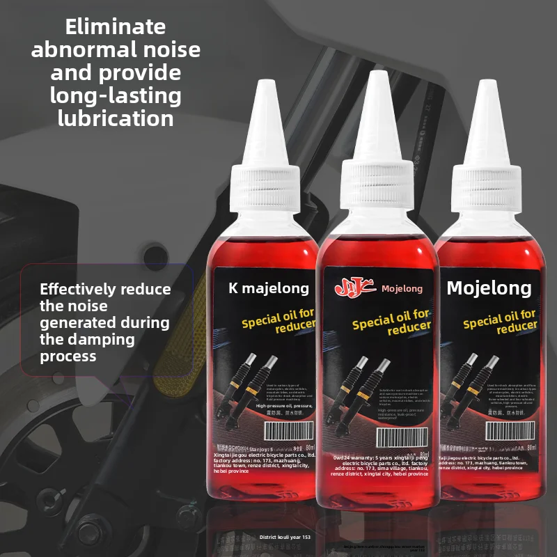 

Special hydraulic oil for motorcycle shock absorbers and front forks, universal lubricant for shock absorber maintenance