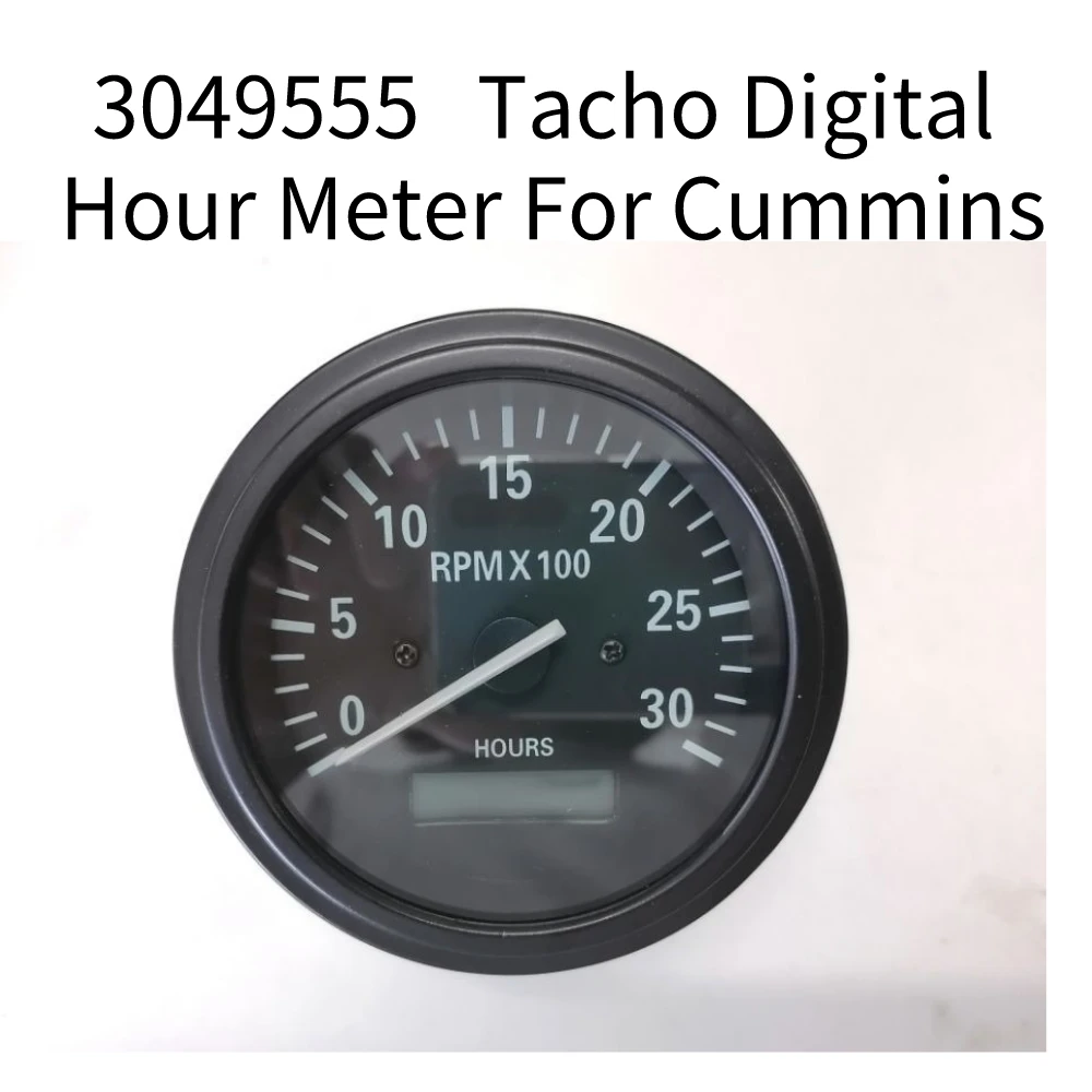 3049555 Diesel Engine Digital Hour Meter Tachometer