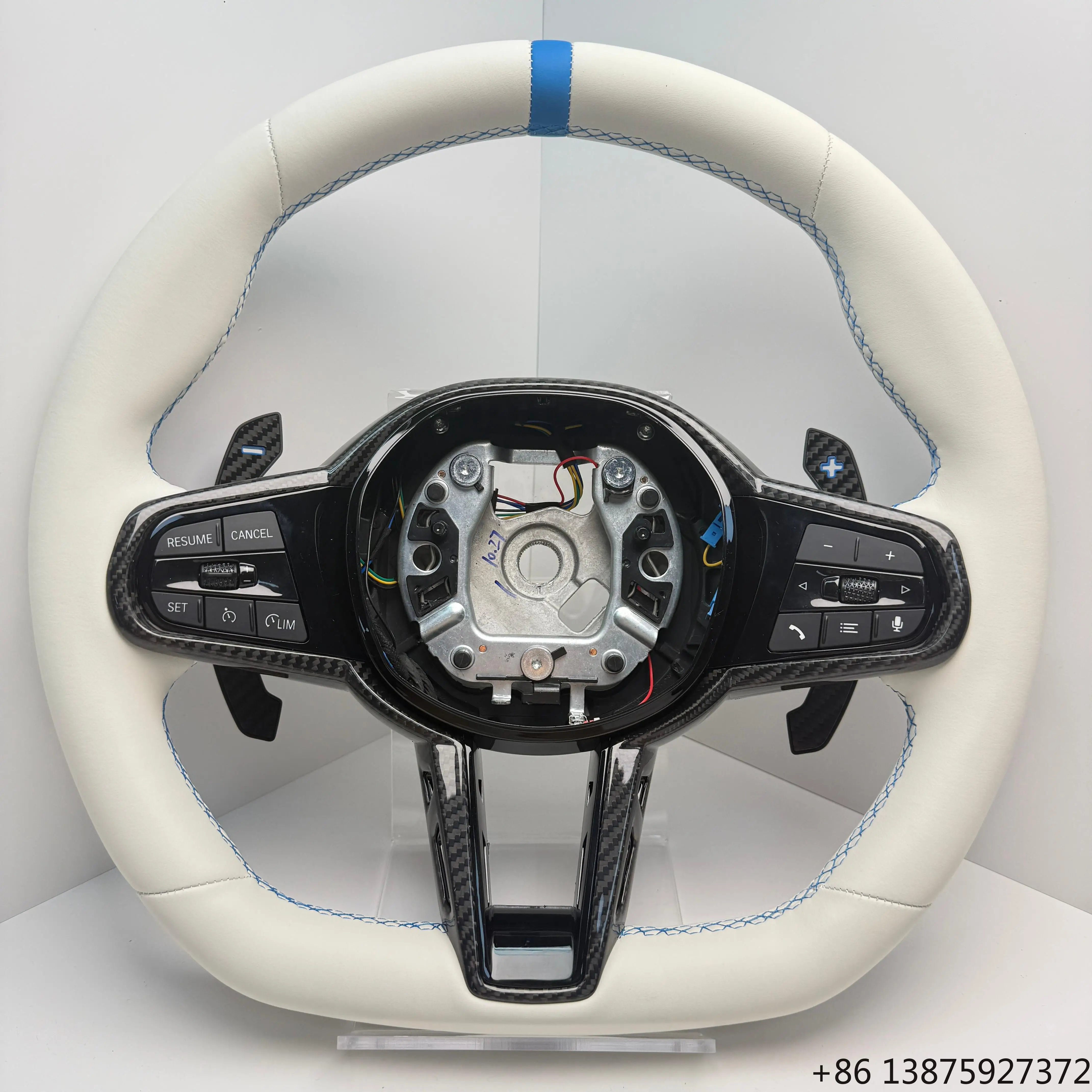 

Custom LCI Steering Wheel New Model for G Series M3 M4 M5 Sport Steering Wheel Leather G80 G82 G20 G30 G11 G06 G38 Upgrade