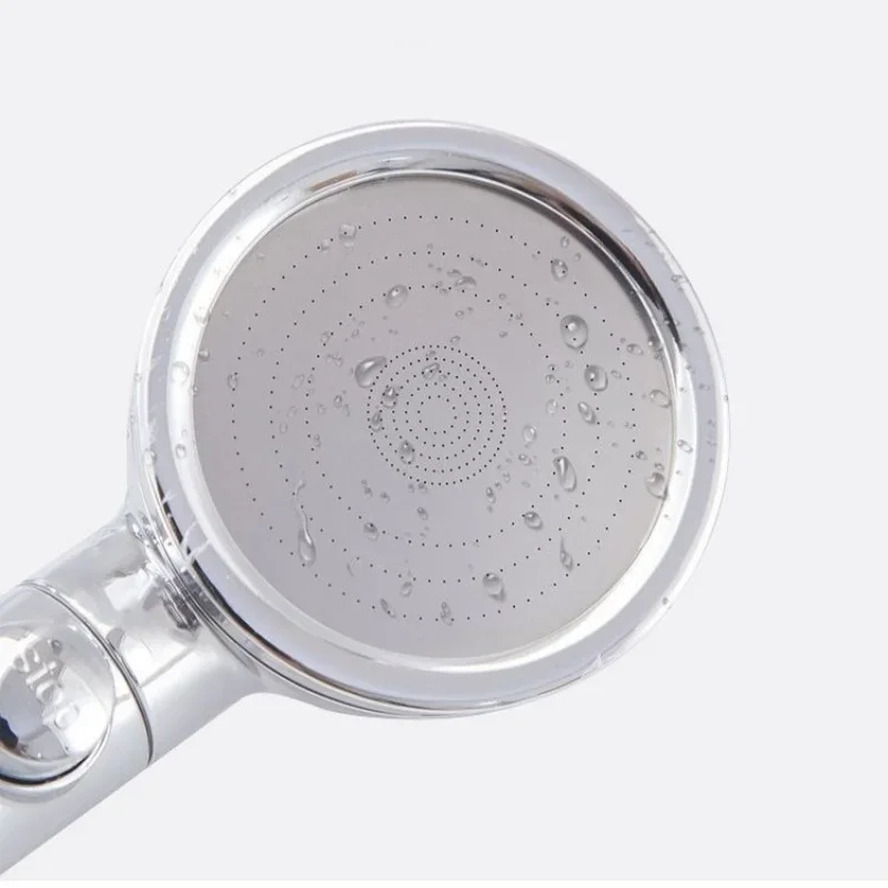 Adjustable High Pressure Shower Head, Water Saving Nozzle, Anion Filter, Spa, Home, Bathroom Accessories, 3 Modes