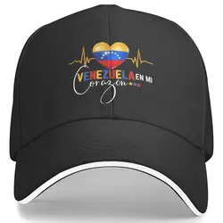 Venezuelan Heart Casual Baseball Cap Venezuela Flag Hunting Camping Hip Hop Hats Summer Hot Sale Men Adult Vintage Baseball Caps