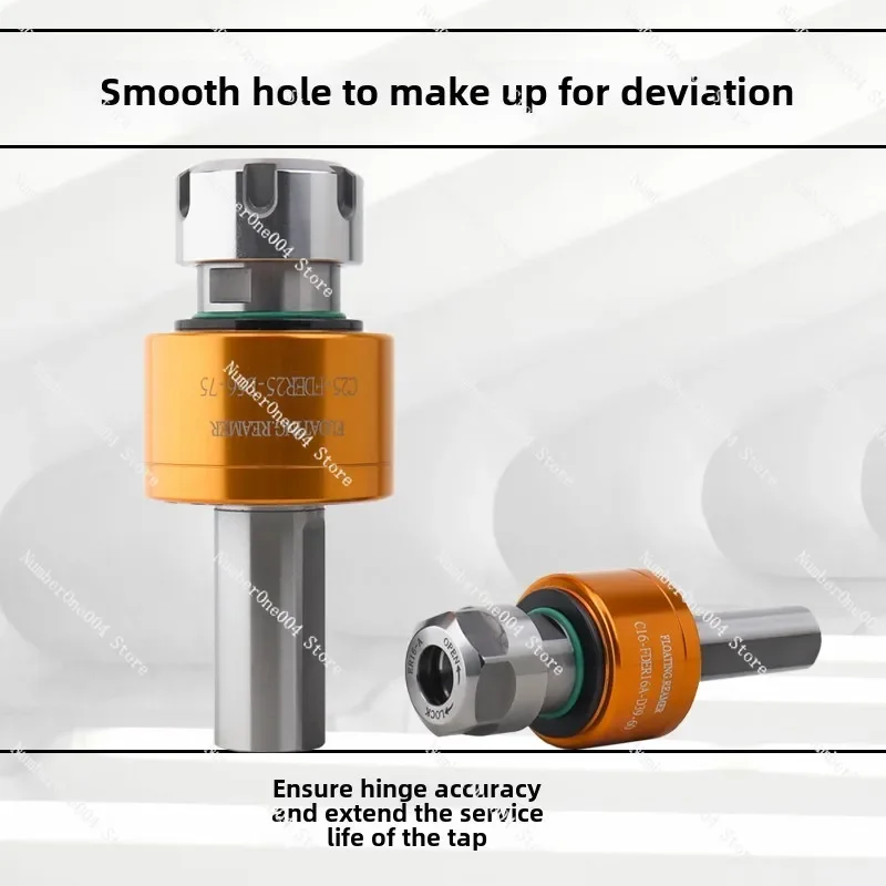 Applicable To Radial Floating 360 Degree Reamer Shank ER16202532 Reamer Automatic Return Center Lathe Straight Shank