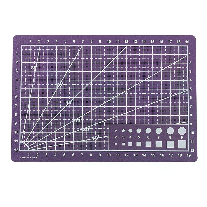 A4 A5 Solid Color Cutting Mat Sewing Mat Single-sided Craft Pad Fabric Sewing And Making Cutting Board DIY Art Tool